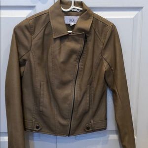 Anthropologie Faux Leather Jacket